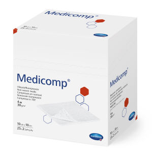 Kompresy MEDICOMP 10 x 10cm x25op - HARTMANN