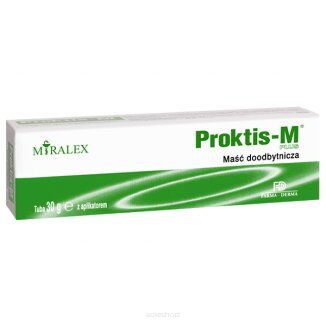 Proktis-M PLUS maść doodbyt. x 30g - MIRALEX