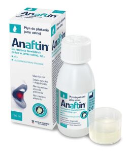 Anaftin Mouthwash na afty 120 ml - BERLIN