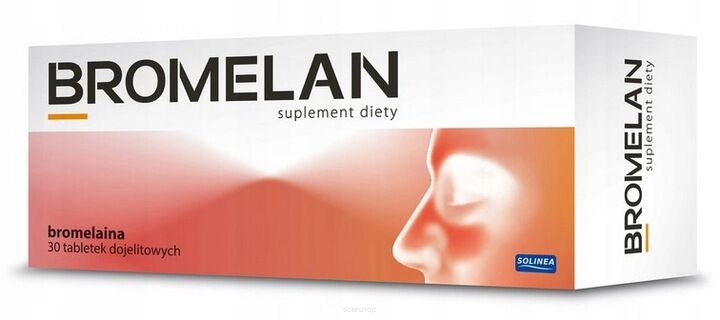 BROMELAN 30 tabletek - SOLINEA