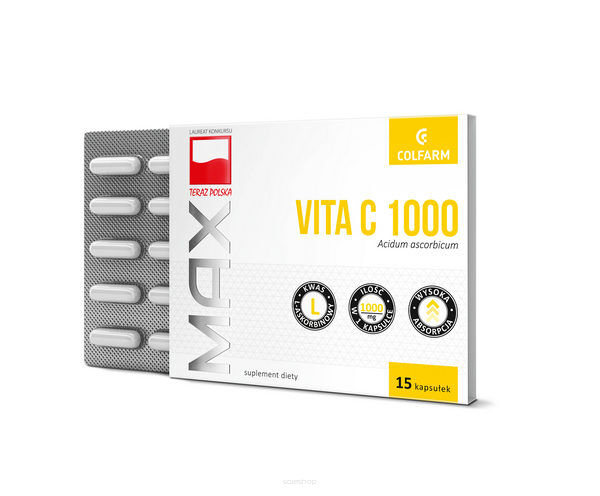 MAX VITA C 1000 15 kapsułek