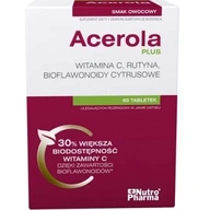 Acerola Plus x 60 tabletek do ssania - NutroPharma