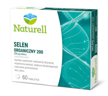 NATURELL Selen Organiczny x 60 tabletek - USP
