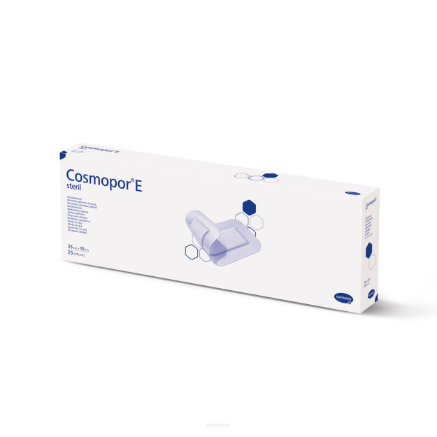 Opatrunek COSMOPOR E jałowy 35 x 10cm 1 sztuka - HARTMANN