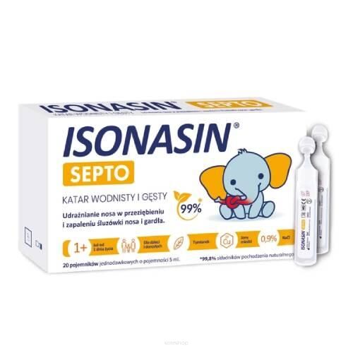 Isonasin SEPTO x 20amp a 5ml