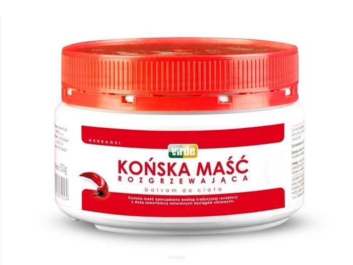 MASC KOŃSKA rozgrzewająca 350g VIRDE