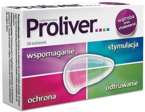 Proliver Wątroba x 30 tabletek