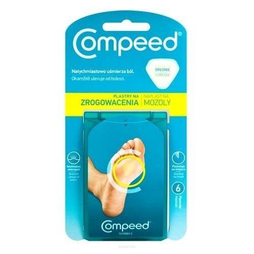 Plastry COMPEED na zrogowacenia x 6 sztuk