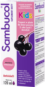 Sambucol Kids płyn 120ml - ADAMED