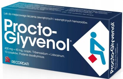 PROCTO-GLYVENOL czopki 10 sztuk
