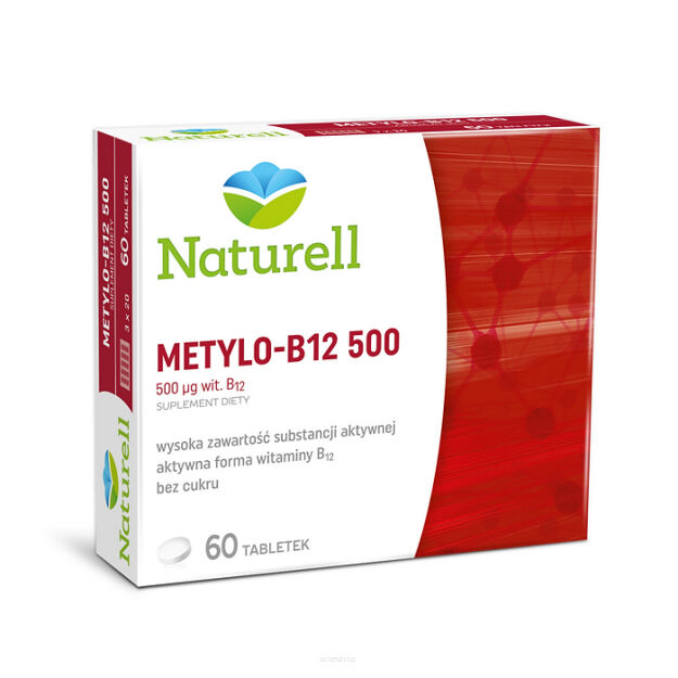 NATURELL Metylo B-12 x 60 tabletek - USP
