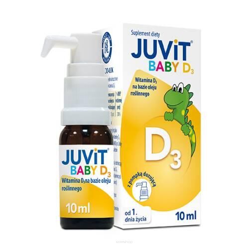 Juvit Baby D3 krople x 10ml HASCO