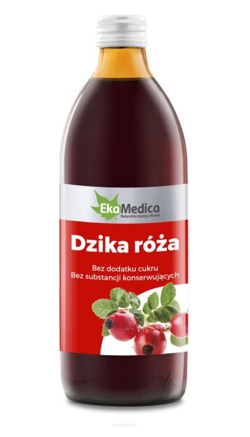EM Sok Dzika Róża x 500ml  - EKAMEDICA
