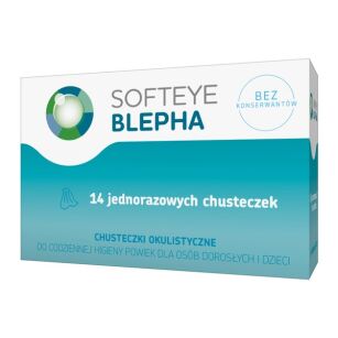 Softeye Blepha Chust. okulistyczne 14szt.