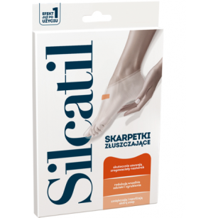SILCATIL Skarpetki złuszczające, 1 para