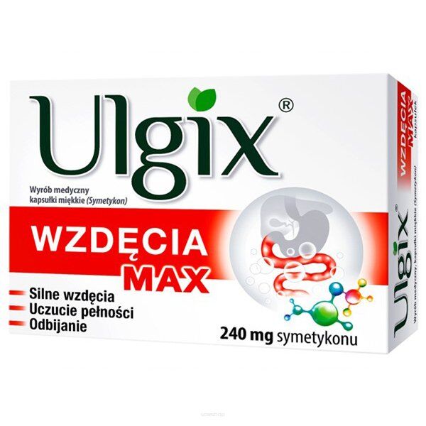 Ulgix Wzdecia Max x 15 kapsułek