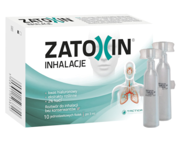 Zatoxin Inhalacje 3 ml, roztwór do inhalacji 10 fiolek