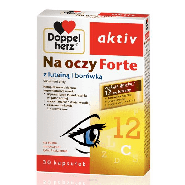 DH Aktiv Na oczy Forte x 30 kapsułek