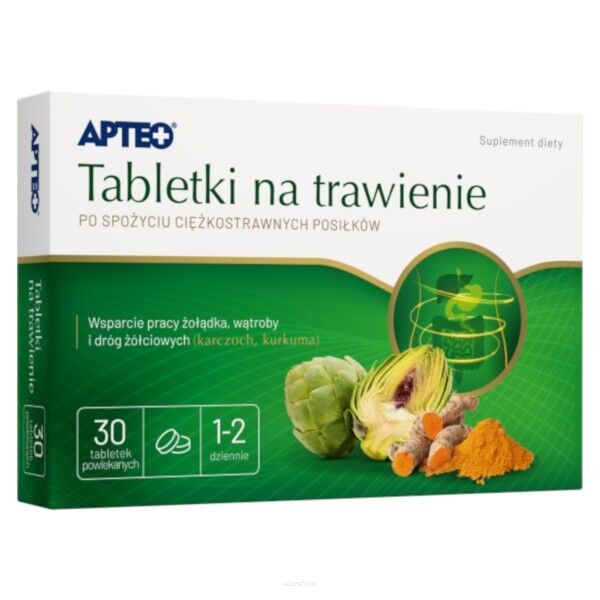 TABLETKI NA TRAWIENIE 30 TABLETEK