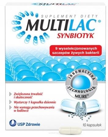 MULTILAC 10 KAPSUŁEK 1X DZIENNIE 