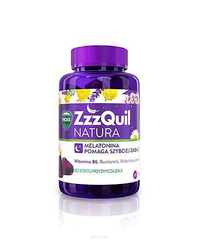 Zzzquil Natura żelki x 60 sztuk