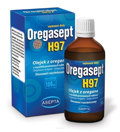 Oregasept H97 Olejek z oregano 100 ml - ASEPTA