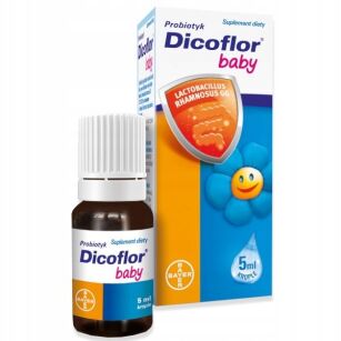 Dicoflor baby krople dla niemowląt i dzieci 5 ml