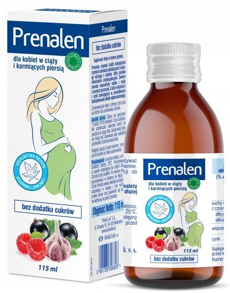 PRENALEN bez dodatku cukru płyn 115ml 