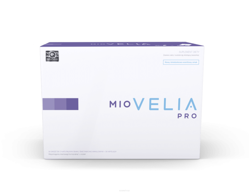 Miovelia Pro zestaw 30 saszetek + 30 kapsułek