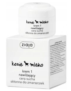 ZIAJA Kozie Mleko Krem 1 nawilżający 50 ml - ZIAJA