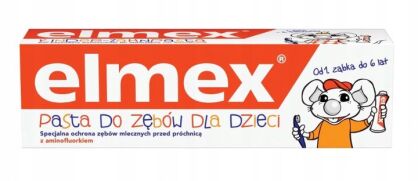 ELMEX Pasta do zębów Dla dzieci (0-6 lat)  - RADA