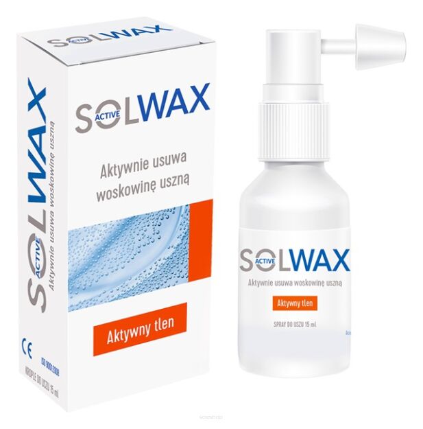 Solwax Active Spray aerozol do uszu 15ml