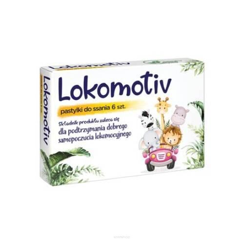 Lokomotiv x 6 pastylek do ssania - AFLOFARM
