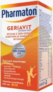 PHARMATON GERIAVIT 100 TABLETEK