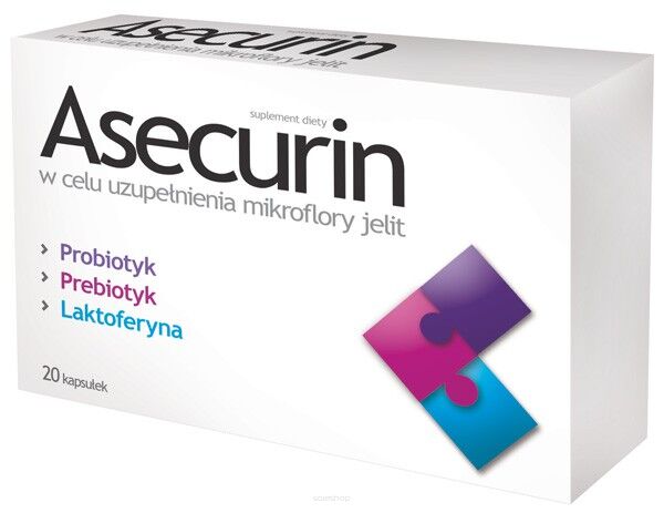 Asecurin x 20 kapsułek