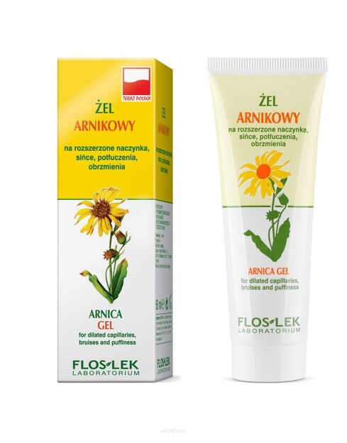 FLOS-LEK Żel z arnika 50ml - FLOSLEK