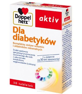 DH Aktiv dla diabetyków x 30 kapsułek - QUEISSER