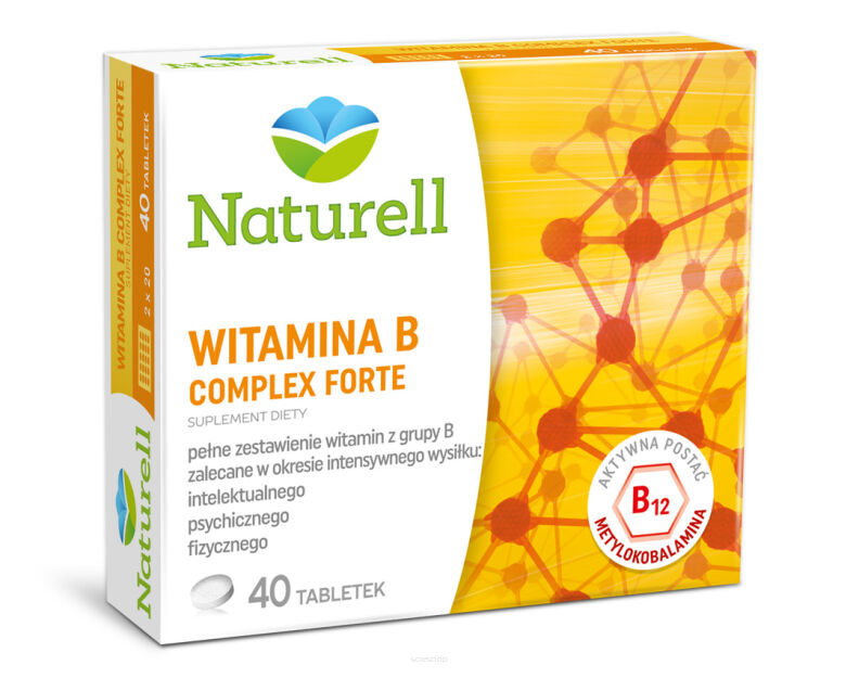 NATURELL Witamina B Complex Forte tabletek 40