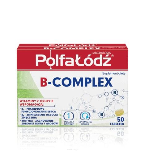Vit. B Complex x 50 tabletek POLFA ŁÓDŹ