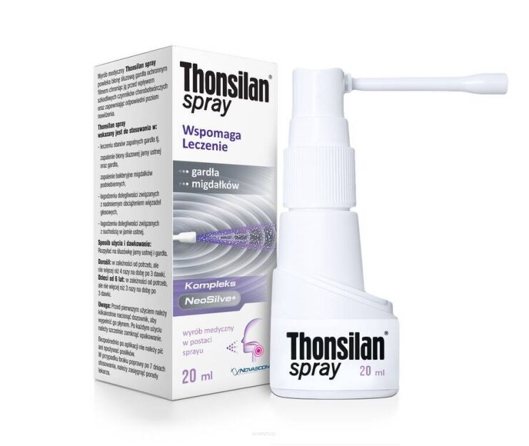 Thonsilan spray 20 ml - NOVASCON