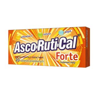 Ascorutical Forte x 20 tabletek powlekanych