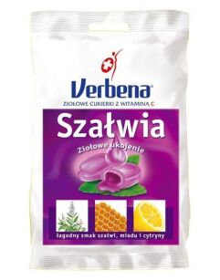 Cukierki VERBENA Szalwia Vit.C 60g