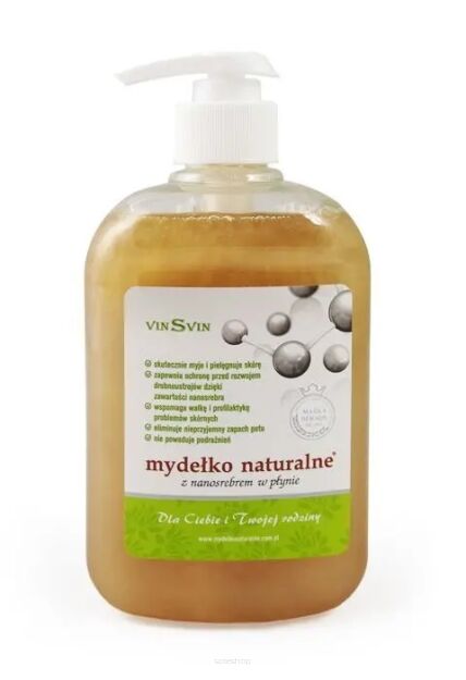 Mydełko naturalne w płynie 500 ml - POLLENA