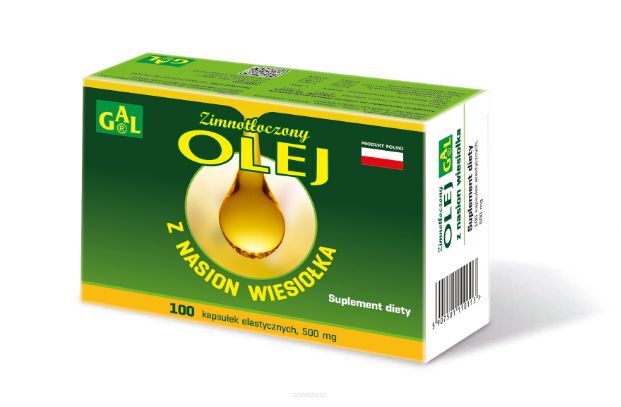 Olej z wiesiołka 100 kapsułek
