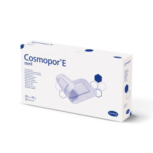 Opatrunek Cosmopor E jalowy 20x10cm x 25 sztuk