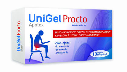 UniGel Apotex Procto x 10czop. - APOTEX