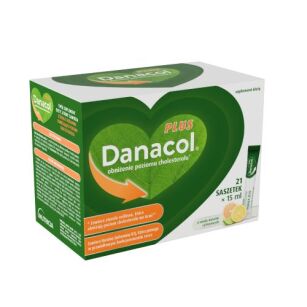 Danacol plus 15ml, zawiera sterole roślinne 21saszetek