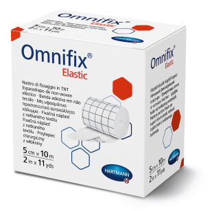 Plast.OMNIFIX E 5cm x 10m włókn.elast. 1sz - HARTMANN