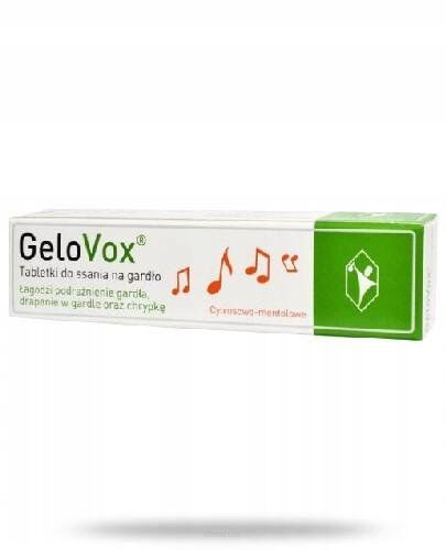 GeloVox cytrusowo-mentolowe 20 tabletek - SIROWA