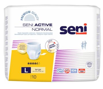 Piel-m. SENI ACTIVE Normal L x 10szt.Żółte